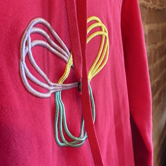 Pink size medium TNA hoodie - Picture 2 of 7